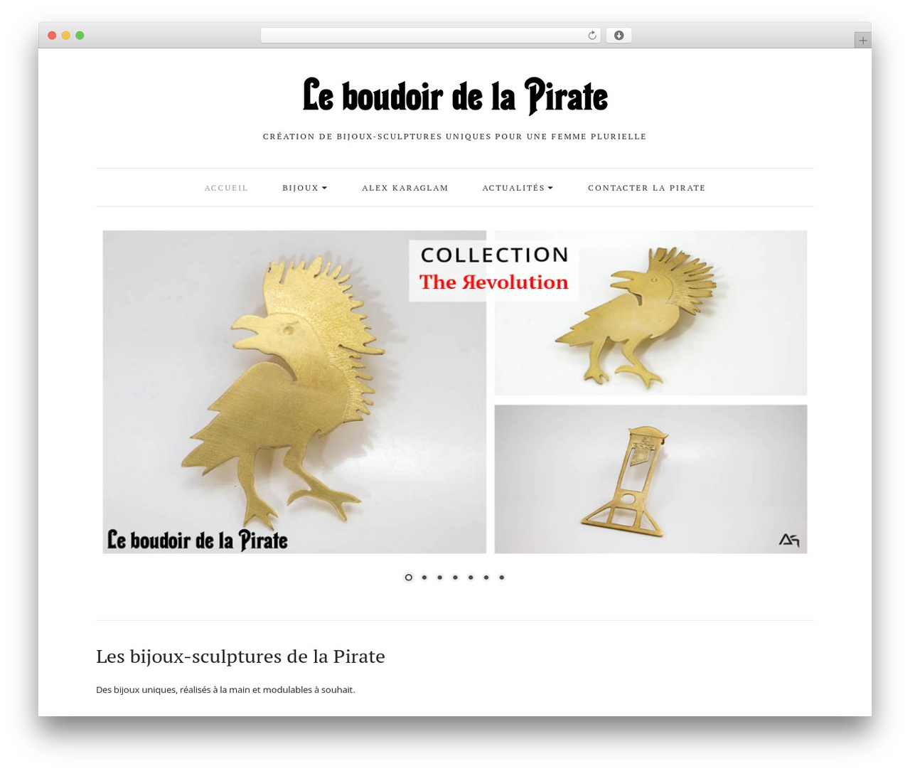 Theme WordPress Simple & Elegant - leboudoirdelapirate.com Theme WordPress Simple & Elegant - leboudoirdelapirate.com
