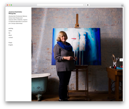 Theme WordPress Touchfolio - kamirska.com