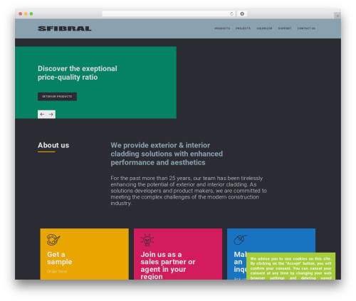 upndev theme WordPress - sfibral.com