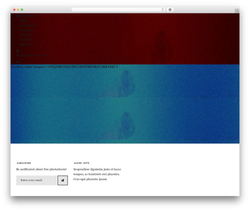 WordPress theme Whizz - maravilhion.com