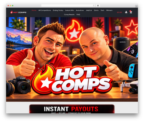 Woocommerce lottery WordPress plugin - hotcomps.com