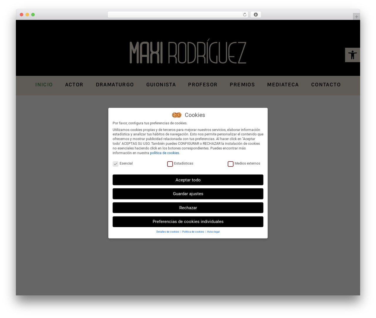 WP theme Hello Elementor - maxirodriguez.net