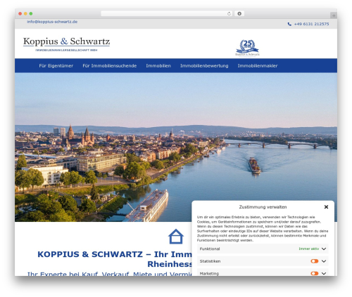 WpResidence WordPress theme - koppius-schwartz.de