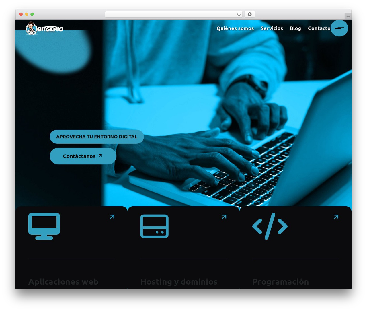 Ftech WordPress theme - bitgenio.com