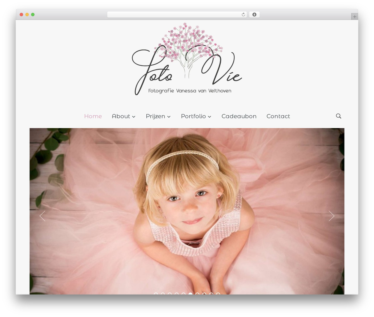 WordPress theme Eclipse - foto-vie.be