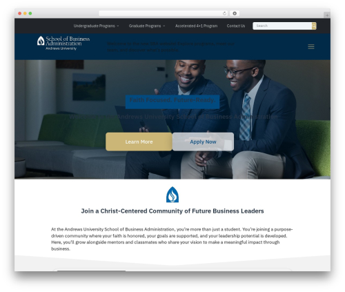 WordPress theme ThemeBuilder Theme - studysba.com