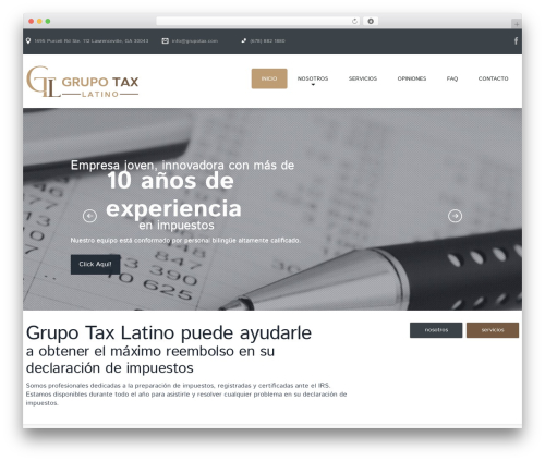 Best WordPress theme cherry - grupotax.com