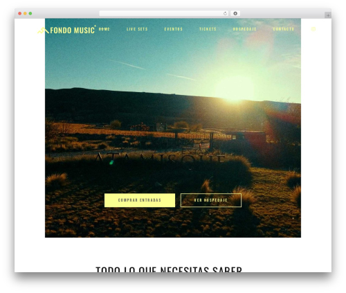 Pelicula WP theme - fondomusic.com