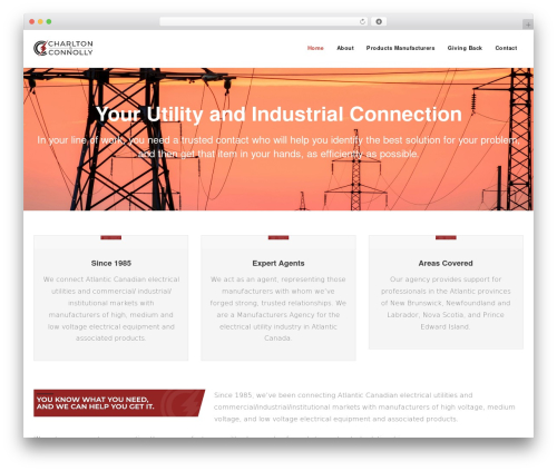 Shuttle WordPress theme - candcinc.ca