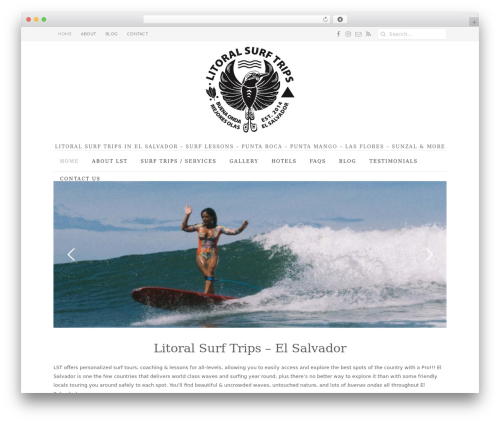 Simple elegant addons WordPress plugin - litoralsurftrips.com
