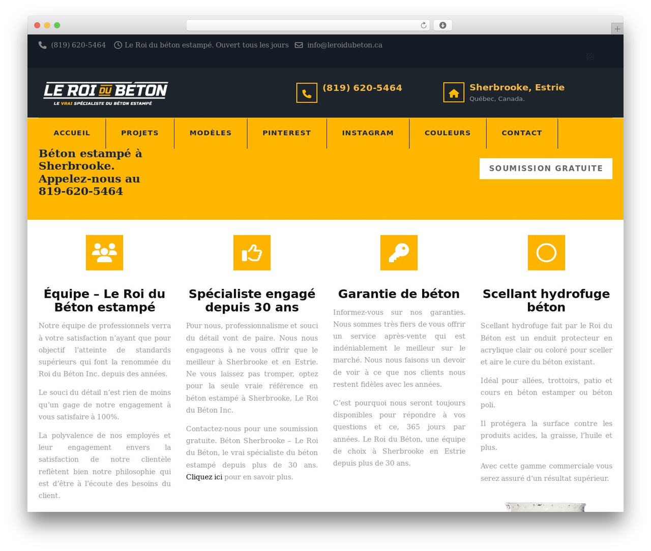 Theme WordPress Structure - leroidubeton.ca Theme WordPress Structure - leroidubeton.ca