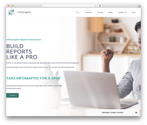 Pixerex elements WordPress plugin - infomaptic.com