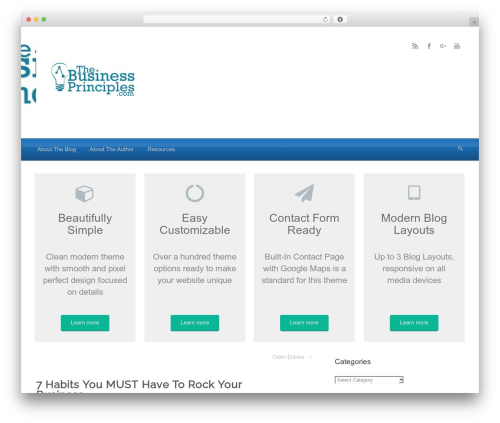 Podpress WordPress plugin - thebusinessprinciples.com