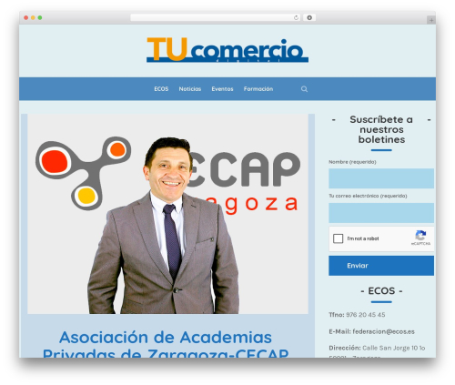 Robin WordPress theme - tucomerciodigital.es
