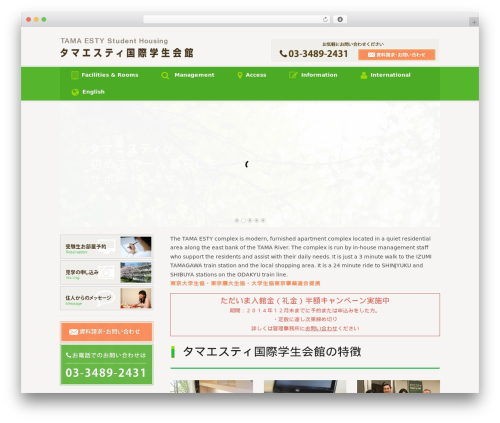 Skeleton theme WordPress - tamaesty.com