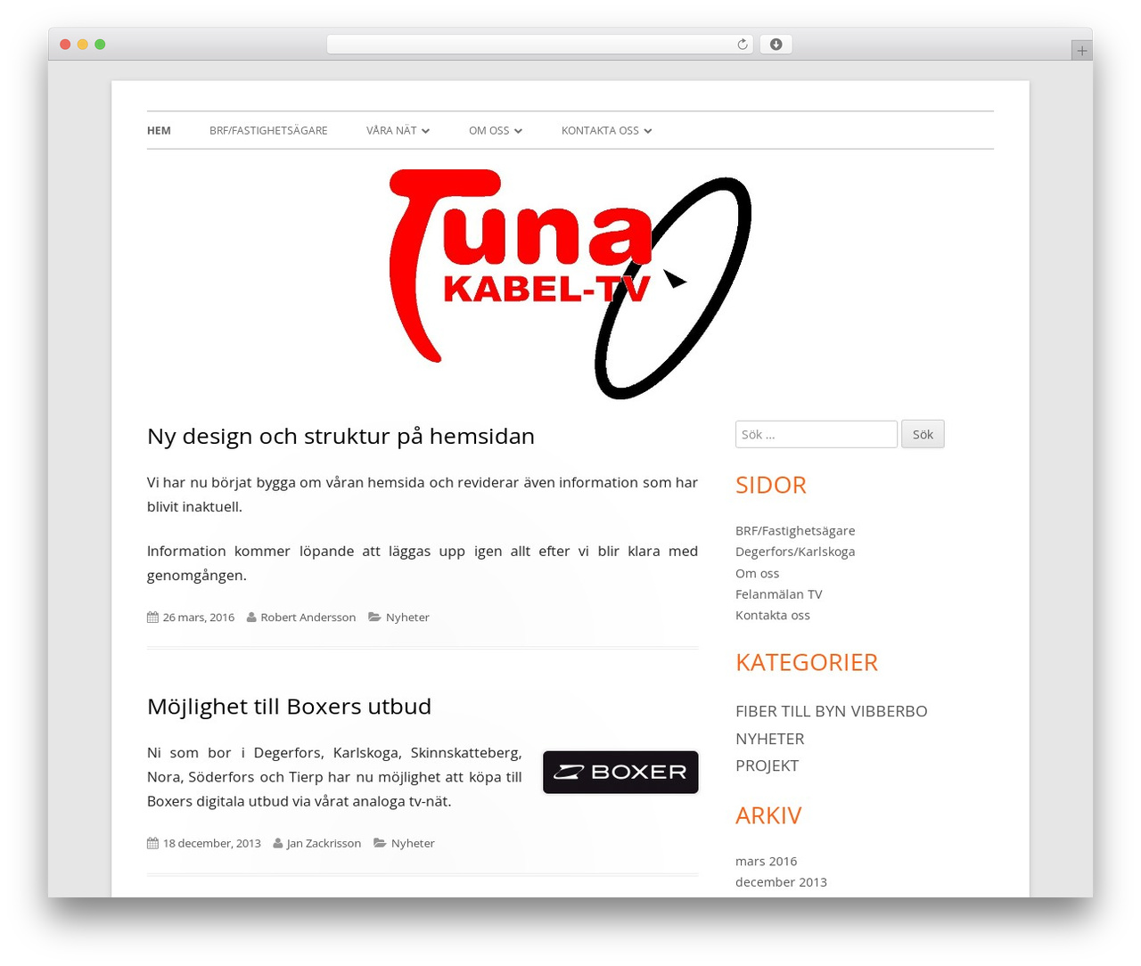 Tiny Framework WordPress theme download - tunakabeltv.se