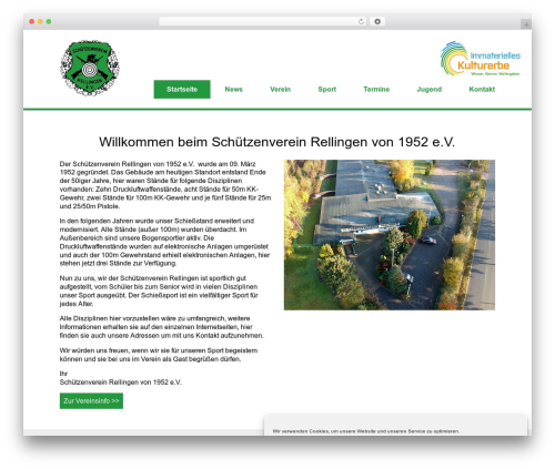 WordPress theme Backauf Theme - sv-rellingen.de
