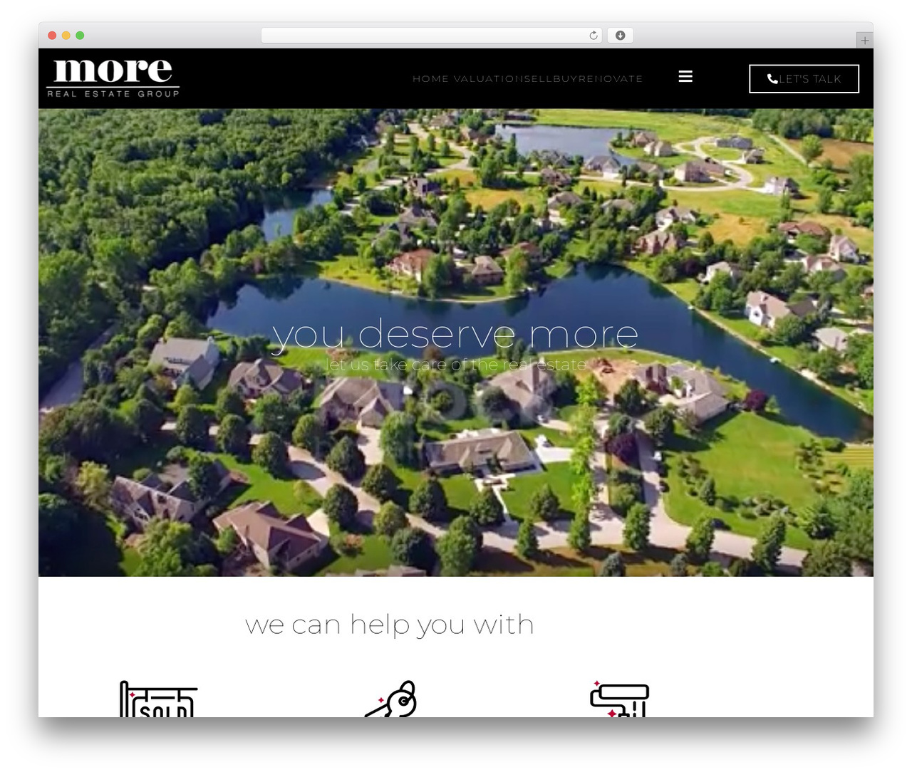 Catalyst best real estate website - realestatebymore.com