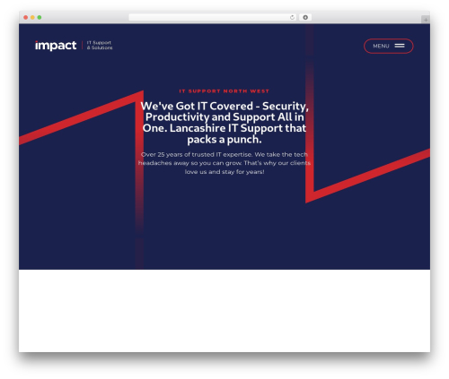 Impact Computing premium WordPress theme - impactcomputing.co.uk