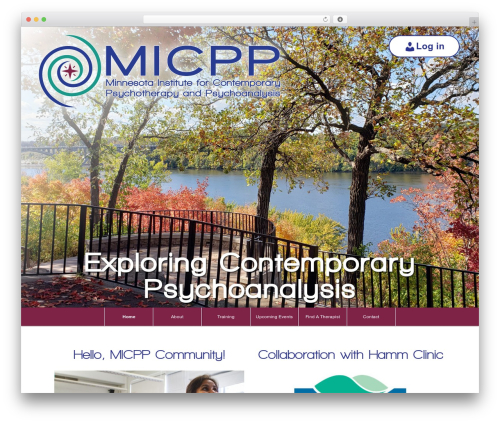 MICPP WordPress theme - micpp.org