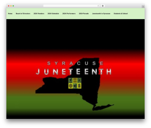 Wolf facebook page box WordPress plugin - syracusejuneteenth.org