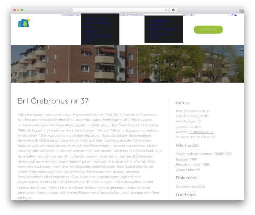 Uncode WordPress theme - orebrohus37.se