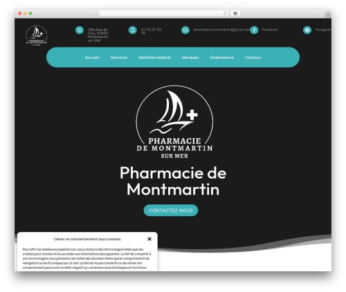 Pagemarques WordPress plugin - pharmacie-montmartin.com