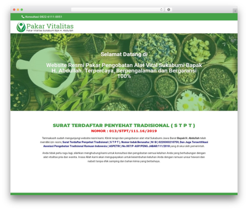 WordPress theme Superfast - pakarvitalitassukabumi.com