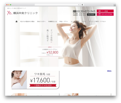 脱毛 theme WordPress - datsumou-yokohama.com