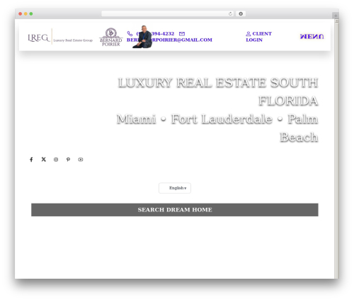 Bernard WordPress theme - bernardpoirier.com