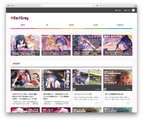 COLORS by DigiPress WordPress theme - earl-gray.com