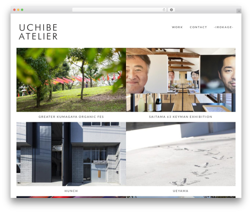 Gallery Responsive WordPress Theme WordPress theme image - ubatelier.com