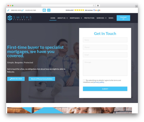 Formcraft3.9.12 WordPress plugin - smithsfinancial.co.uk
