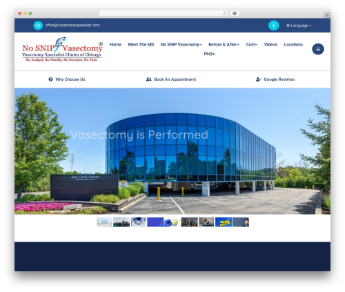 Medixi WordPress page theme - no-snip.com