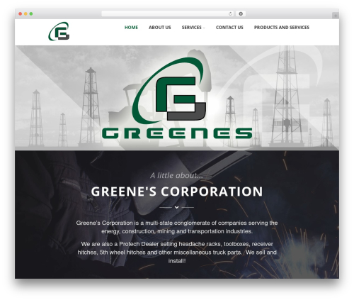 Optimizer PRO WordPress theme - greenescorp.com