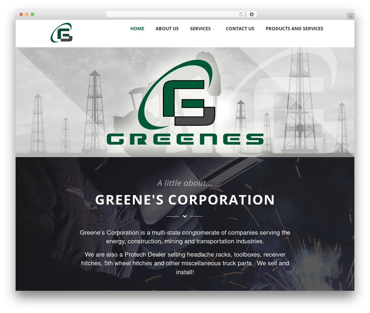 Optimizer PRO WordPress theme - greenescorp.com