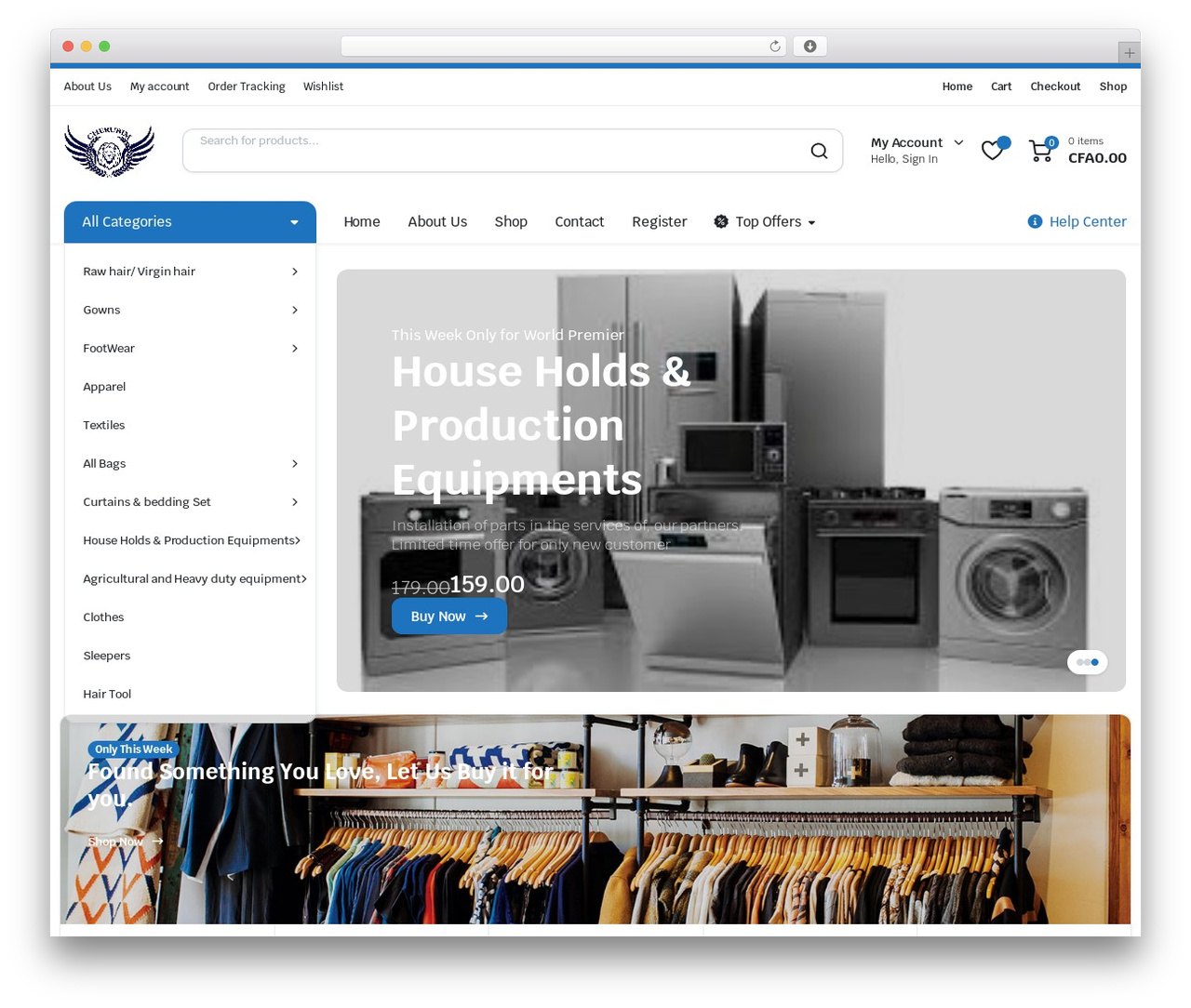 Partdo theme WordPress - cherubimmarket.com