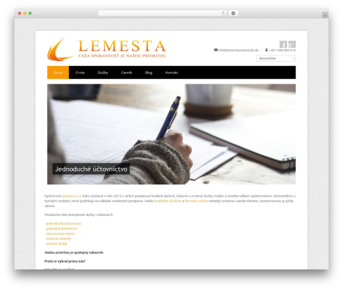 Theme WordPress Centum WP - lemesta.sk