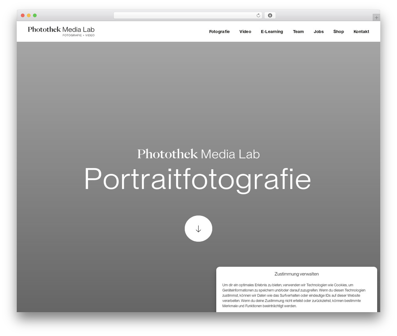 Uncode top WordPress theme - photothek.de
