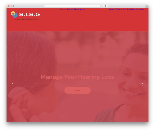 Uncode WordPress theme design - sisg.co.uk