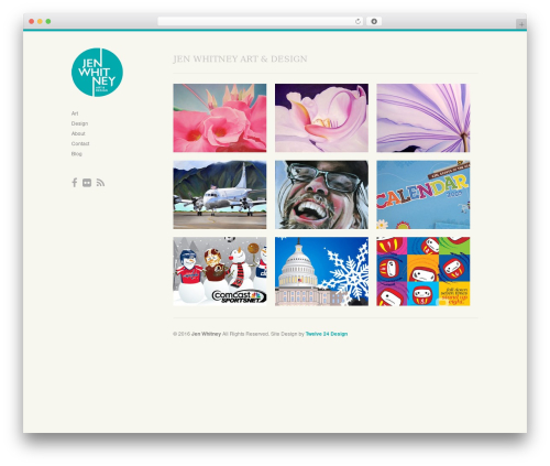 WordPress theme Infinity - jenwhitney.com
