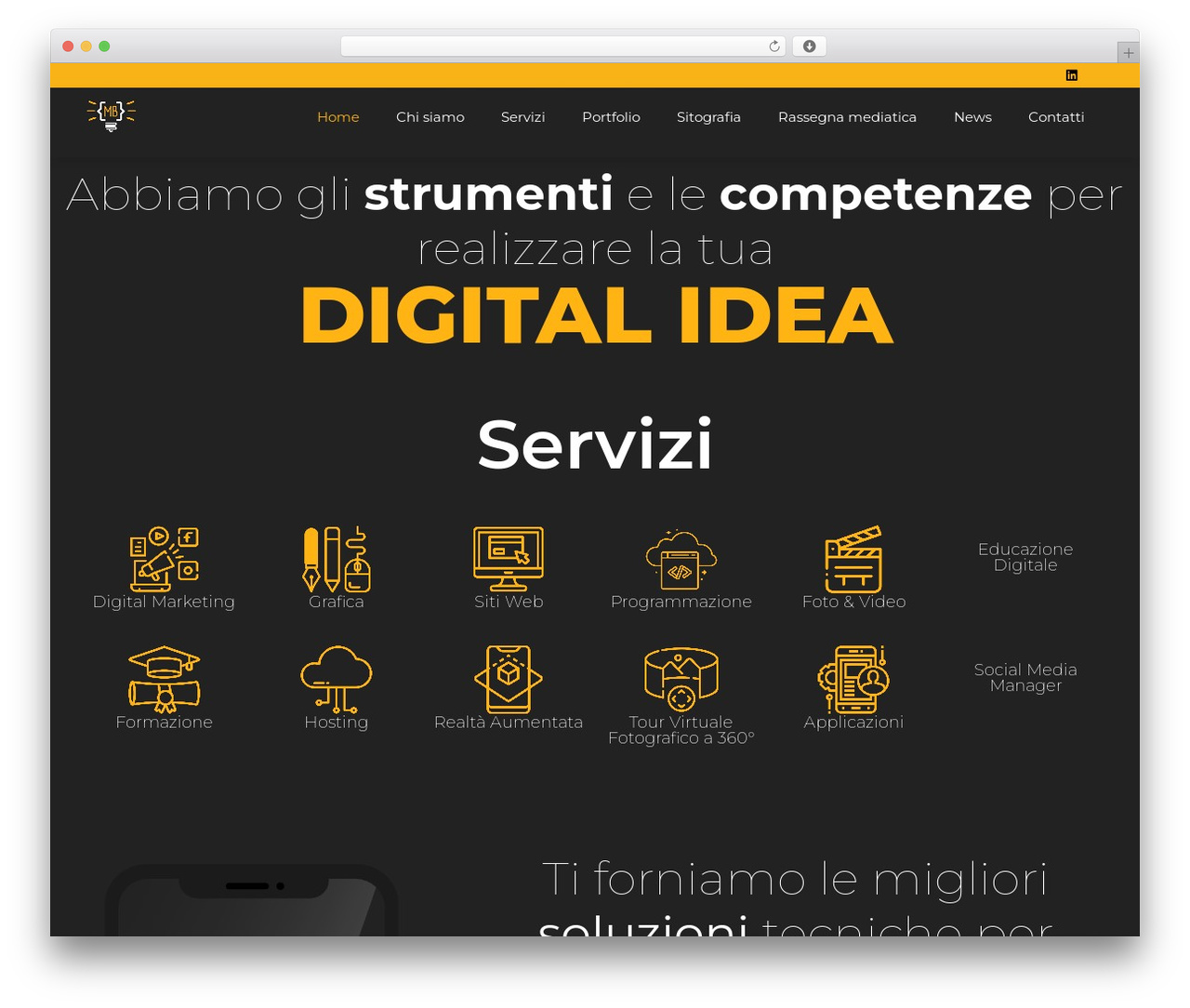WordPress theme VM base - mbdigitalinnovation.ch