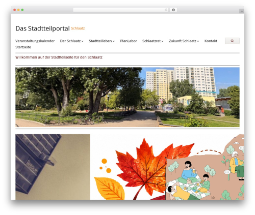 Schlaatz Theme WordPress theme - schlaatz.de