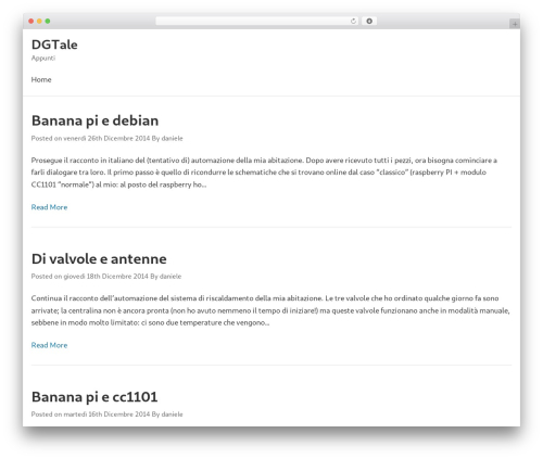 Theme WordPress Cornerstone - dgtale.net
