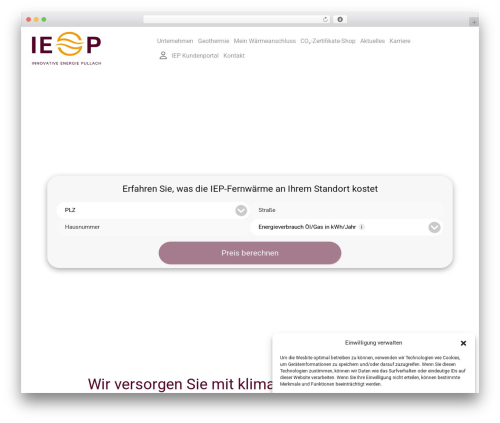 Theme WordPress UnderStrap - iep-pullach.de