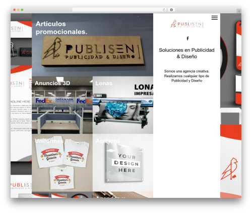 WP theme Complex Responsive WordPress Theme - publisen.com