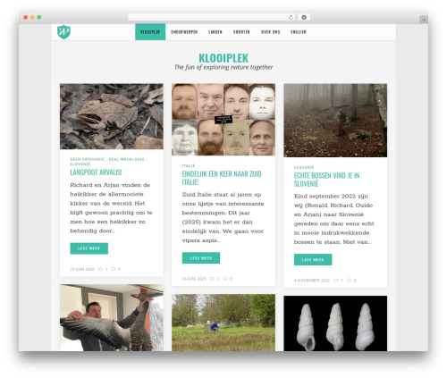 Flow theme WordPress - klooiplek.com