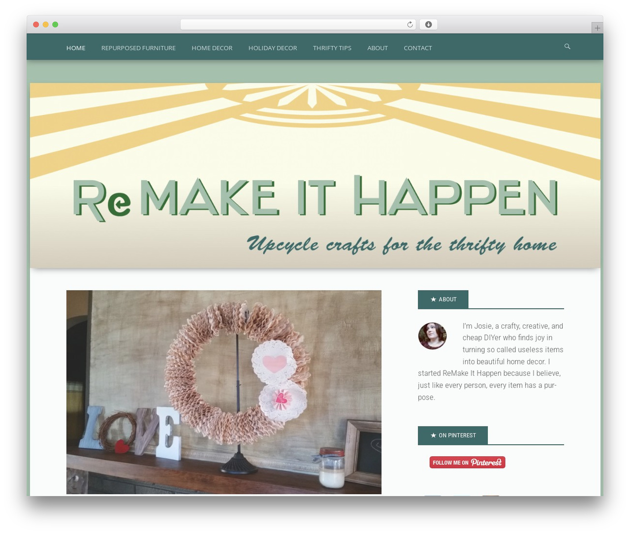 Polymer WordPress theme - remakeithappen.com Polymer WordPress theme - remakeithappen.com