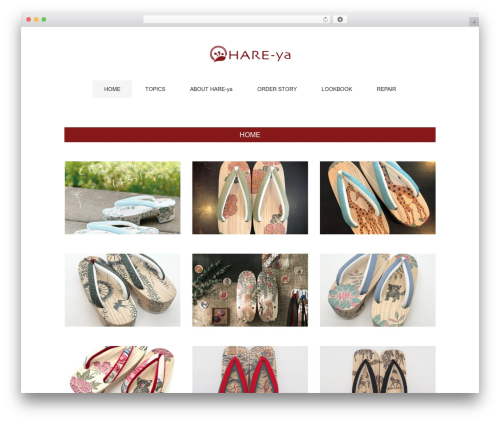 Remember WordPress theme design - hare-ya.com