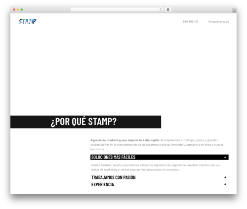 Boldlab core WordPress plugin - stamp.pe